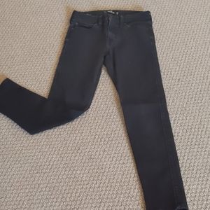Men's Hollister black skinny jeans